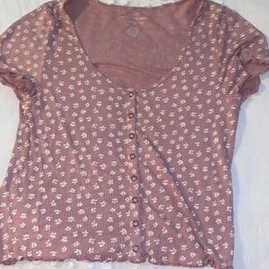 Gently Used Baby Tee from American Eagle